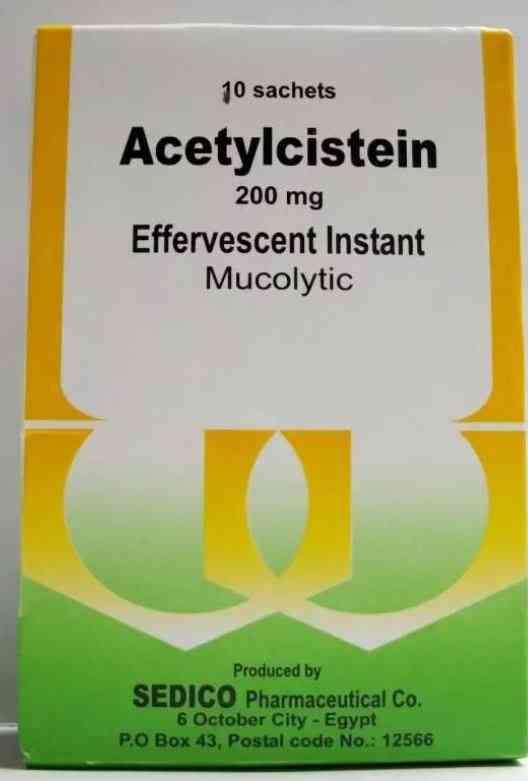 ACETYLCISTEIN 200 mg 10 PAKET EFF