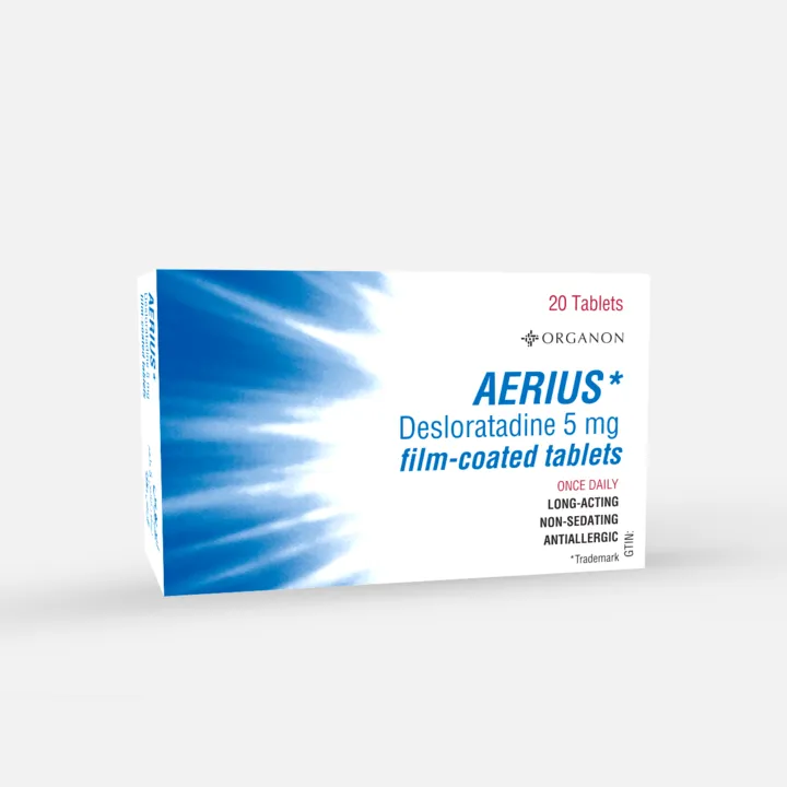 aerius 5 mg 20 tab
