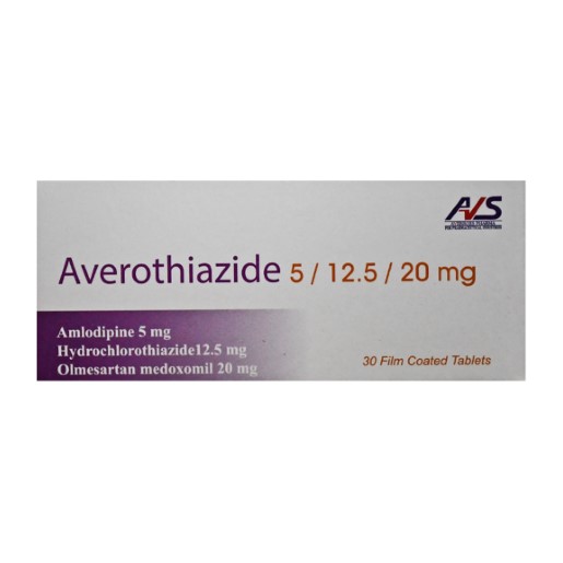 AVEROTHIAZIDE 5/12.5/20 mg 30 tab