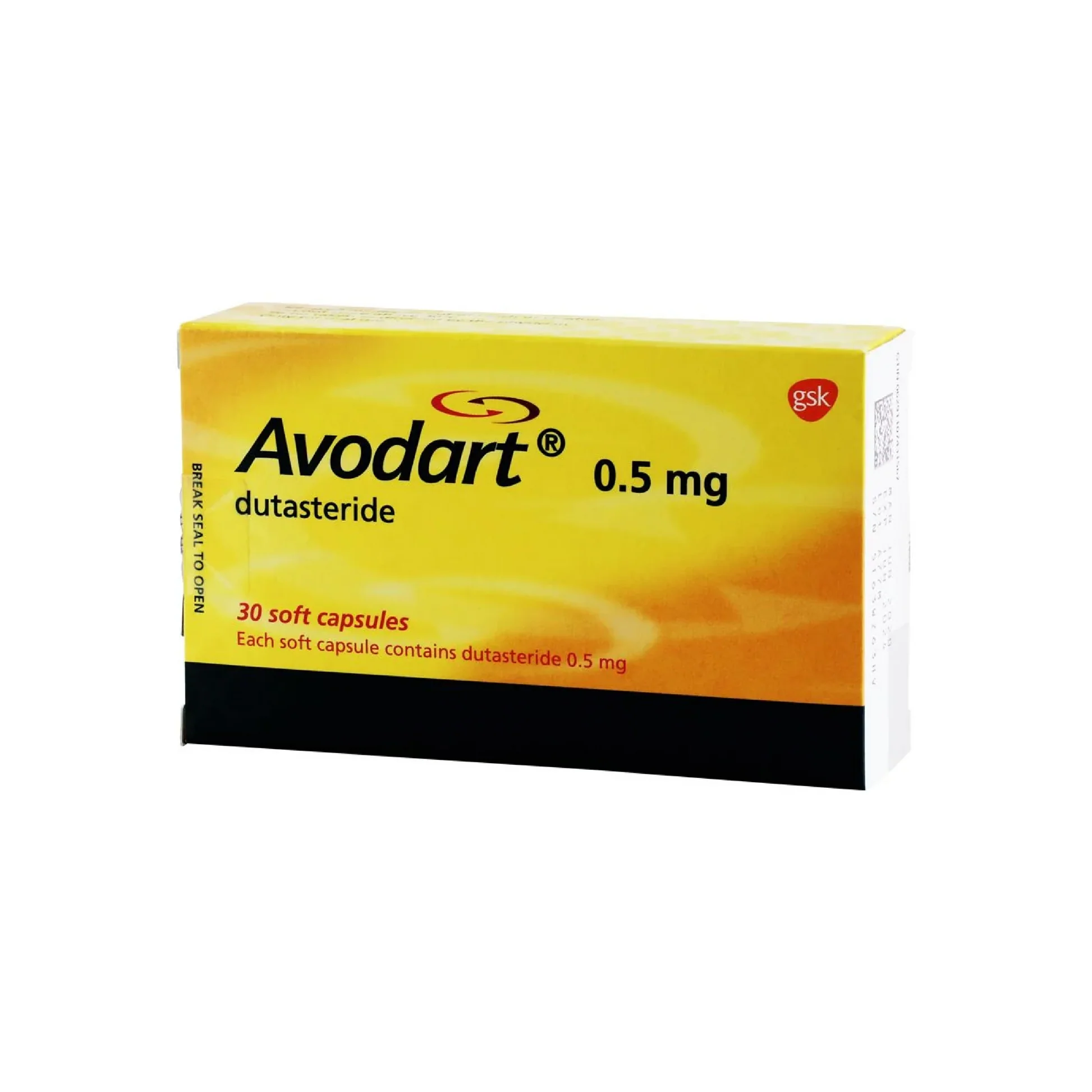 AVODART 0.5MG 30CAP