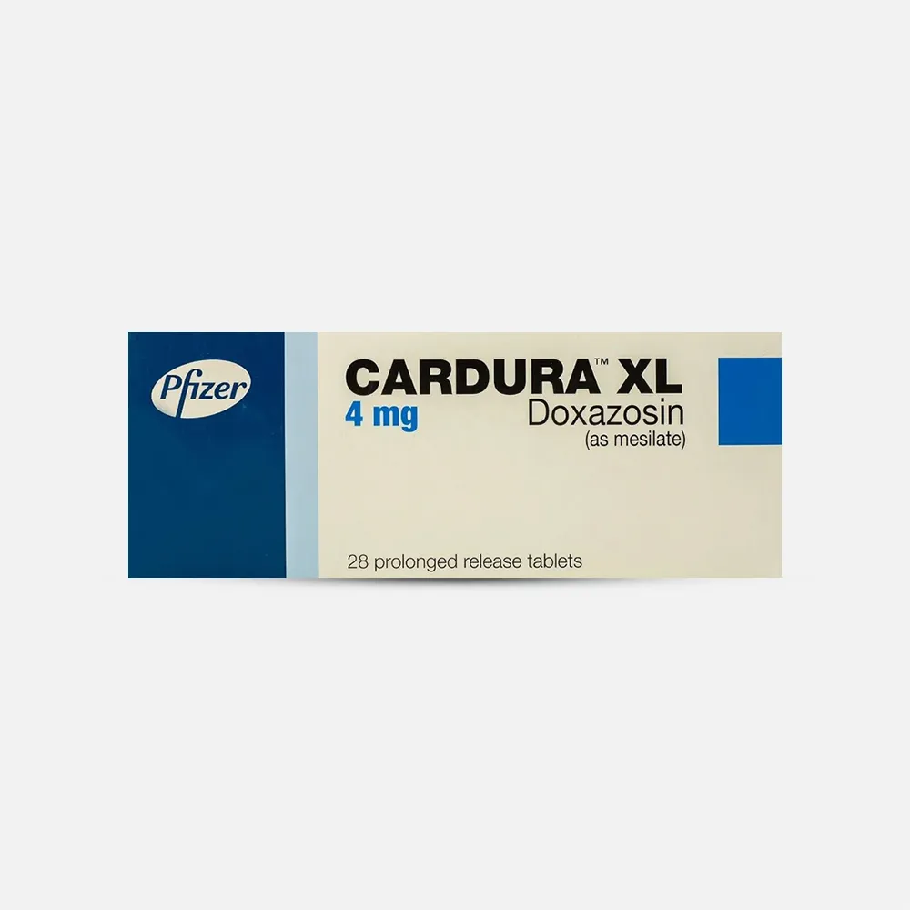 CARDURA XL 4MG 28TAB