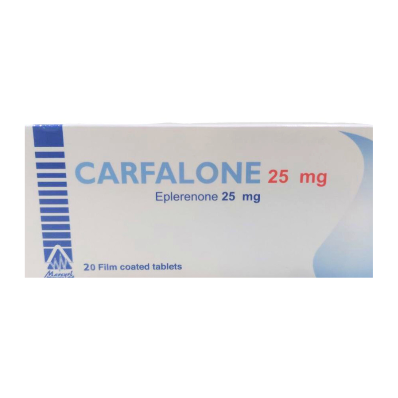 carfalone 25 mg 10 fct