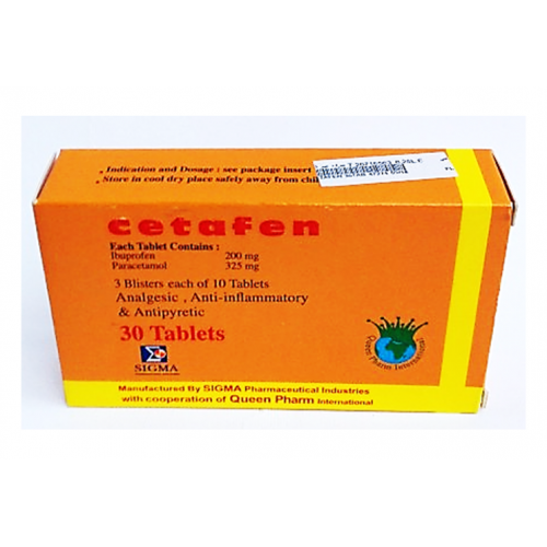 cetafen 30tab