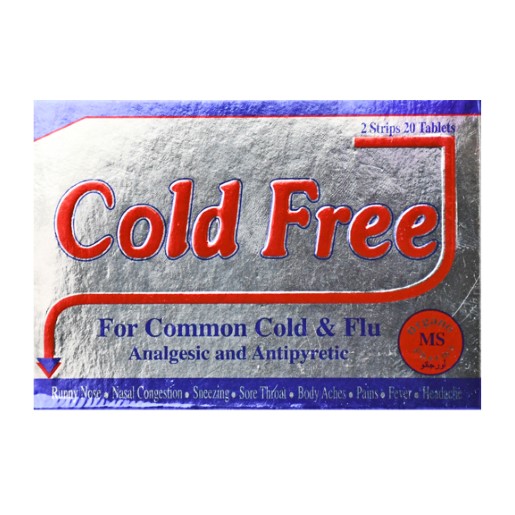 cold free 20 tab