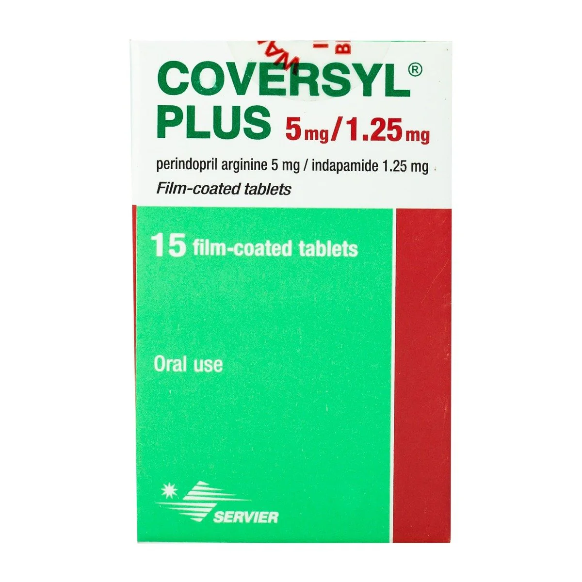 coversyl plus 5-1.25mg 15 tab