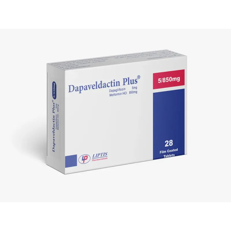 dapaveldactin plus 5/850 mg 28tab