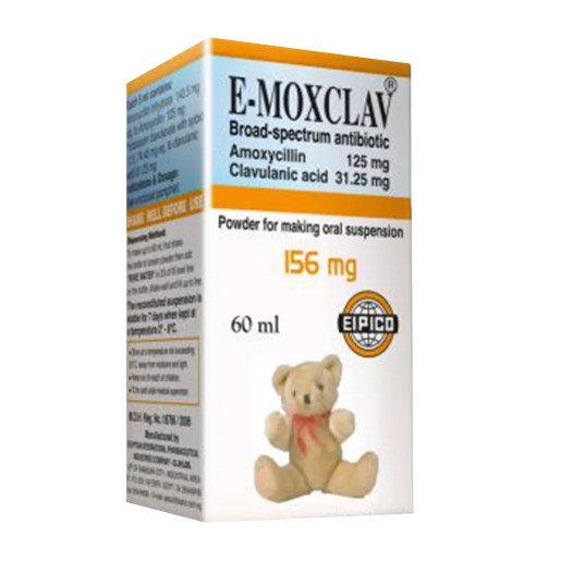 E-MOXCLAVE 156MG SYP