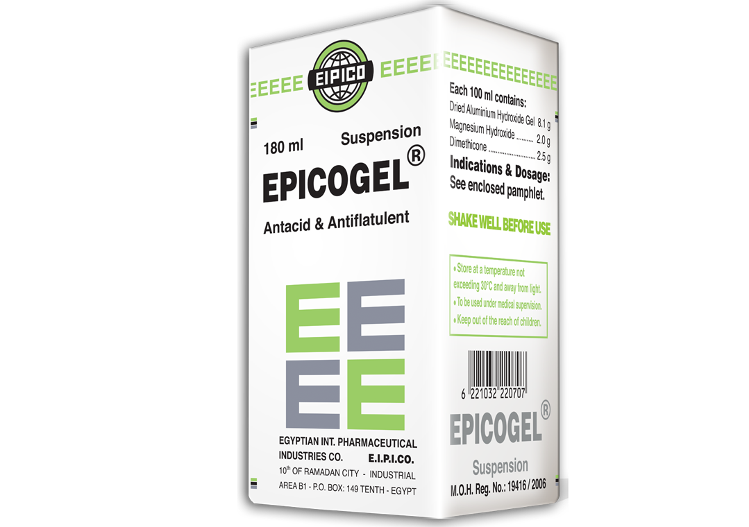 EPICOGEL SUSP 180ML