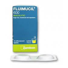 FLUIMUCIL 600MG 10 EFF-TAB