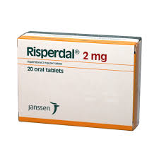RISPERDAL 2MG 20 TAB