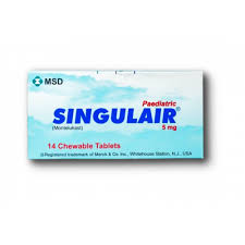 SINGULAIR PAED 5MG TAB