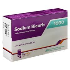 sodium bicarb 1000mg 30cap