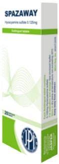 spazaway 0.125MG 20 TAB